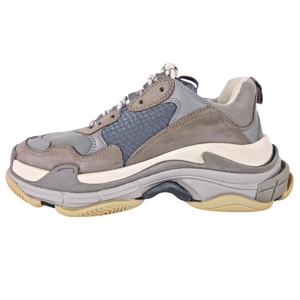 Balenciaga Triple S Sneakers US 7 EU 40 Mens Gray $1100 - Picture 7 of 14